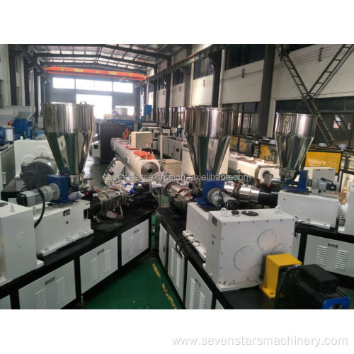 Electrical pipe extrusion machine provide after sell service